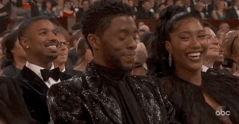 Chadwick Boseman Oscars GIF