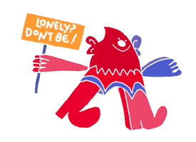 Clown Love Sticker by Josh Cloud