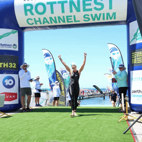 Western Australia Win GIF by South32 Rottnest Channel Swim