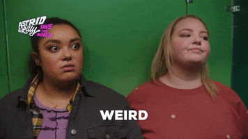 Weird GIF by Astrid and Lilly Save The World