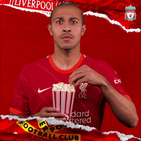 Thiago Alcantara Popcorn GIF by Liverpool FC