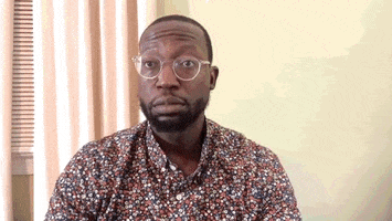 Blank Stare Wow GIF by Comedian Mike Goodwin