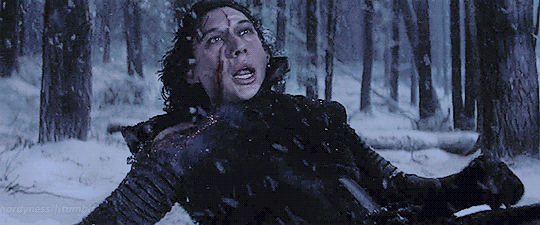 Image result for wounded kylo ren gif