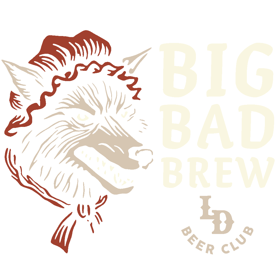Big Bad Wolf Sticker by Lazy Dog Restaurant & Bar