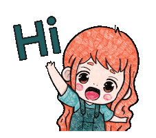 Hi Sticker