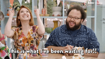 Excited Ellie Kemper GIF by The Roku Channel