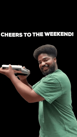 Cheers Weekend GIF by Dino's Kitchen & Bar
