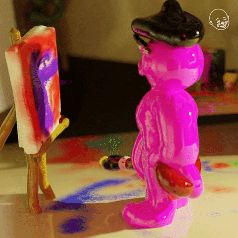 Artist Painting GIF by Eternal Family