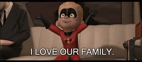 The Incredibles Love GIF