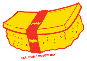 Spam Musubi Sticker by L&L Hawaiian Barbecue