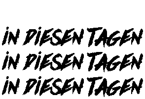 In Diesen Tagen Sticker