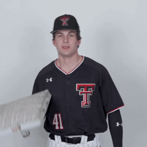 Sam Hunt GIF by Texas Tech Baseball