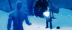 Dr Manhattan Blue Guy GIF