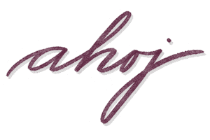 Ahoj Sticker