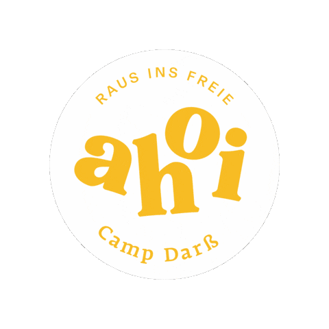 Ahoi Camp Darß Sticker by medienstrand