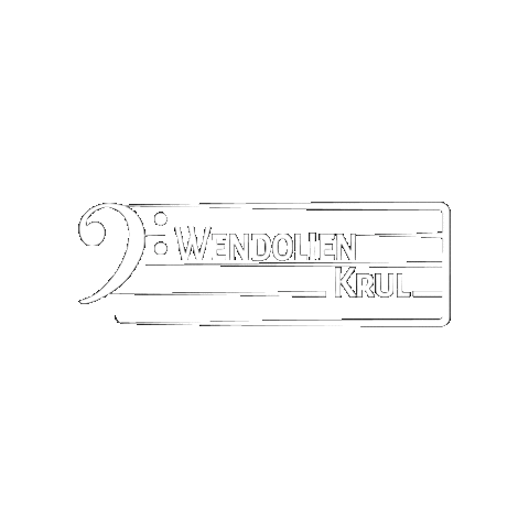 Wendolien Krul Muziek Sticker