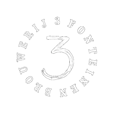 3 Fonteinen Sticker