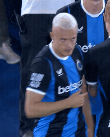 Blauw-Zwart GIF by Club Brugge