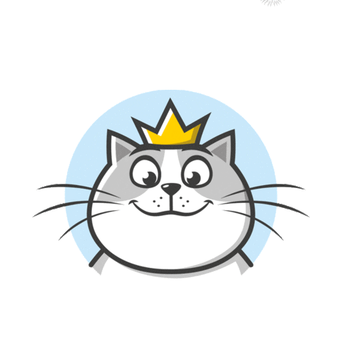 Cat Fun Sticker by Red Banana