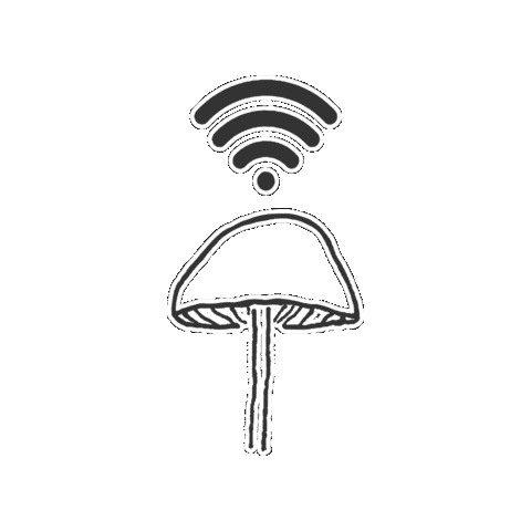 Mushroom Downloading Sticker