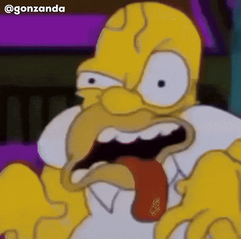 Homero Simpson Simpsons GIF