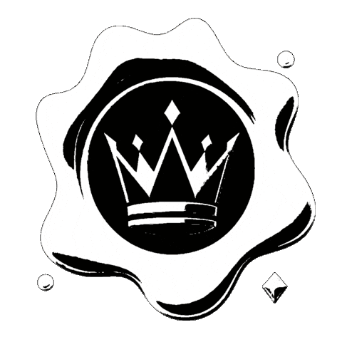 Crown King Sticker