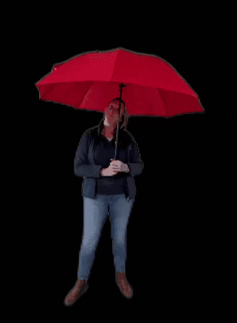 Rainy Day Umbrella GIF by De Graafschap Dierenartsen
