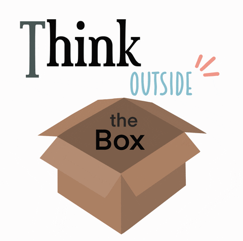 Collaborer Think Outside The Box GIF - Find & Share on GIPHY