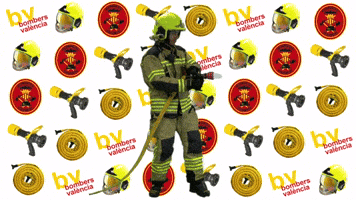 Water Agua GIF by Valencia's City Council Firefighter Department