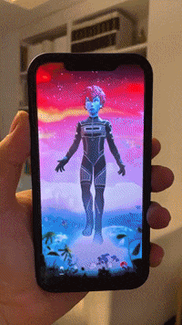 3D animated gifs that will display on Smartphones