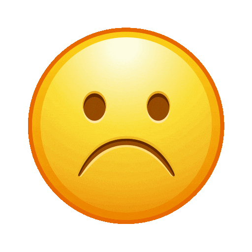 Sad Emoji Sticker