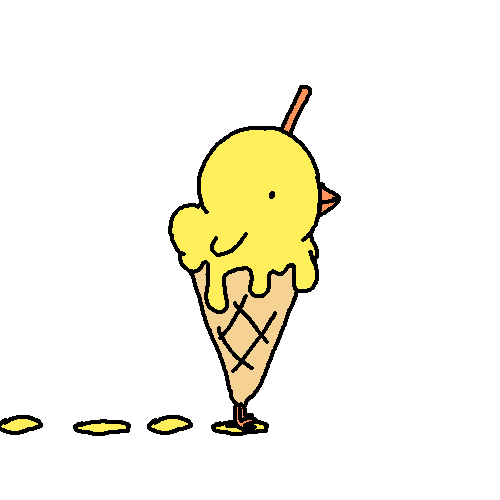 Summer Melting Sticker by Master Tingus