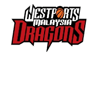 Basketball Logo Sticker by KL Dragons Sdn Bhd