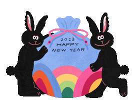 Beauty Bunny Sticker