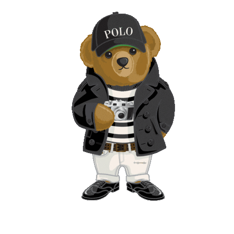 Ralph Lauren Polobear Sticker for iOS & Android | GIPHY