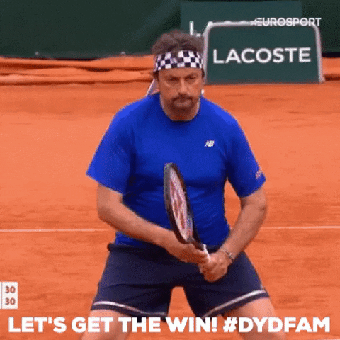 Tennis Win GIF by DYD Sports & Betting Brand