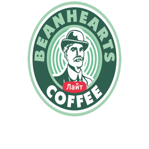 Beanhearts Coffee Sticker