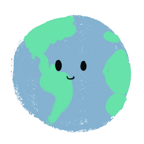Earth Day Sticker by Órbita Studios