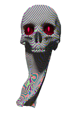 3D Skull GIF by badblueprints