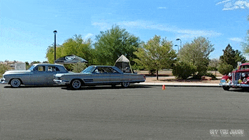 drive safe classic car GIF by Off The Jacks