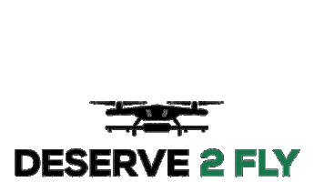DESERVE 2 FLY Sticker