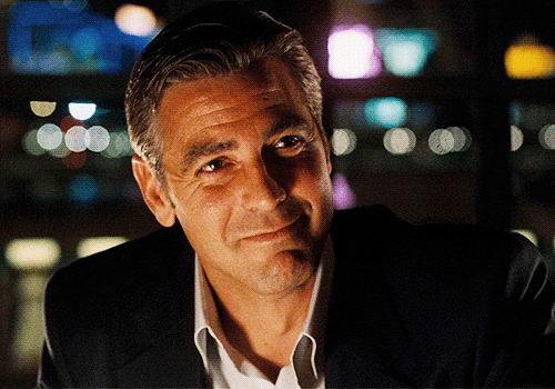 Image result for george clooney gif