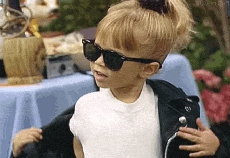 Michelle Tanner Swag GIF
