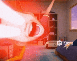 Stars Chicken GIF
