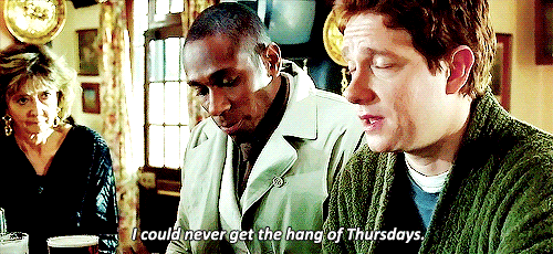 Image result for never could get the hang of thursdays gif