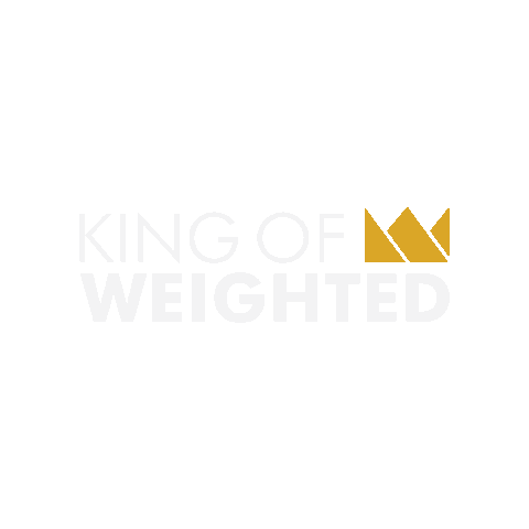 kingofweighted Sticker