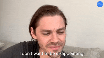 Disappointed Tom Payne GIF by BuzzFeed