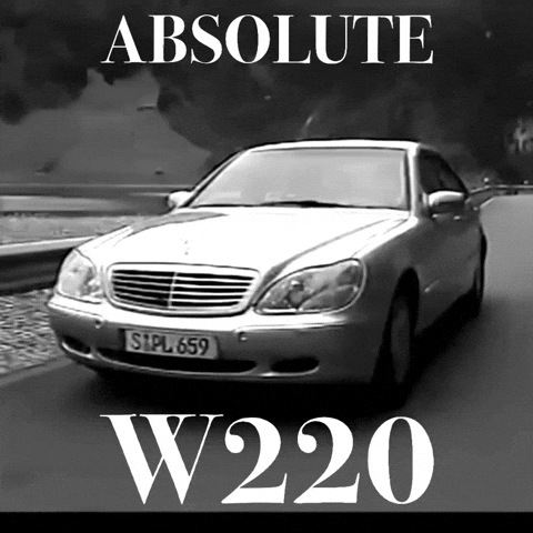 Mercedes Benz W220 GIF