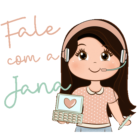 Falecomajana Sticker by Jana Guardanapos