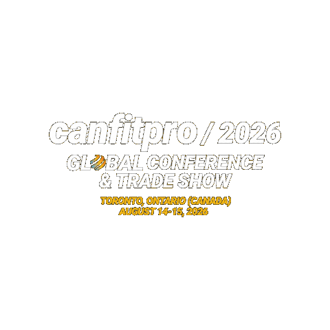Canfitpro Conference Sticker by canfitpro